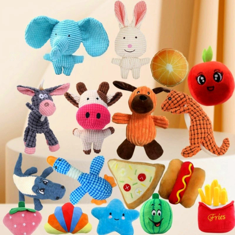 Pet soando brinquedos cão brinquedos de pelúcia gato suprimentos mordida resistente Molar brinquedos para animais de est