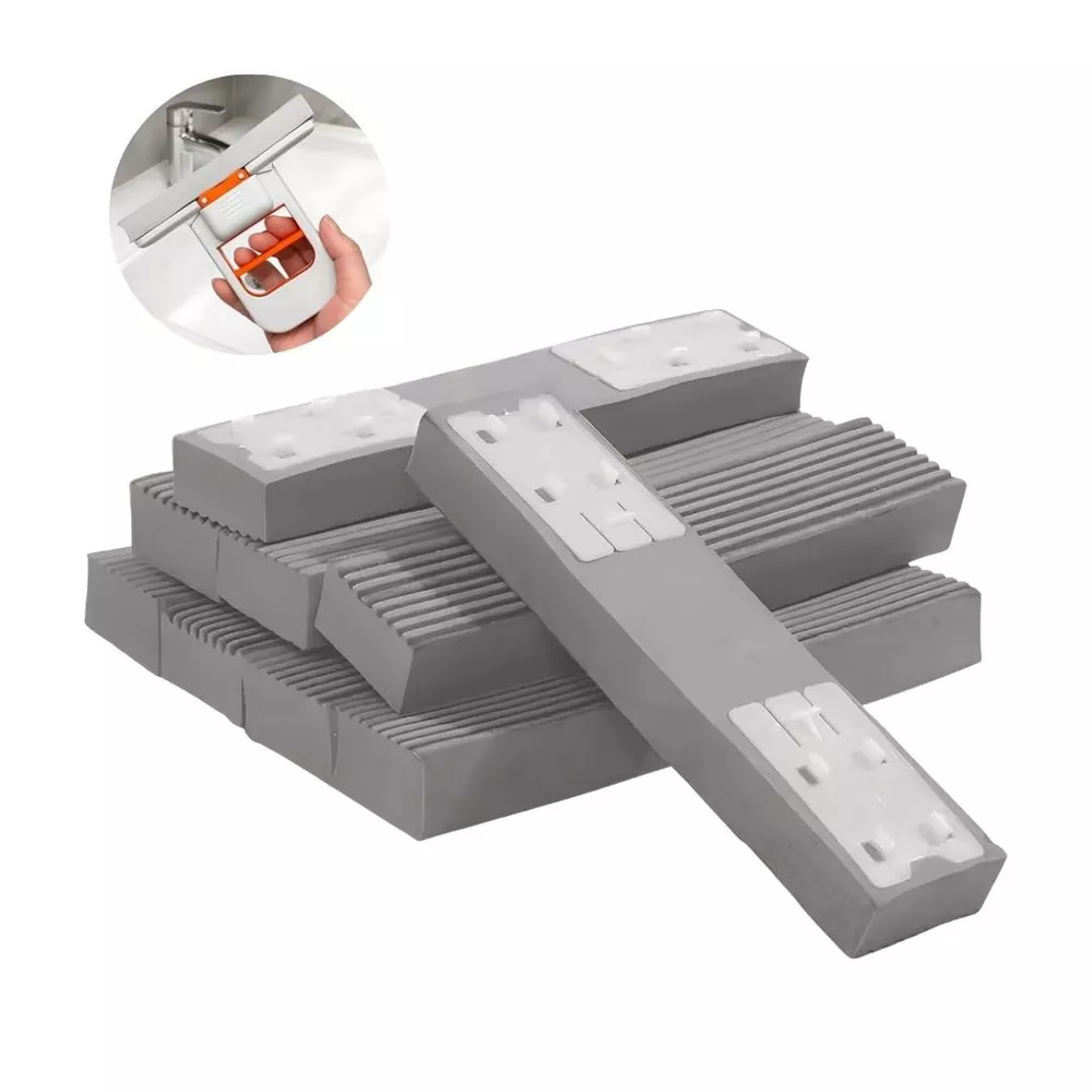 Refil Mini Rodo Mop 15cm Esponja PVA Super Absorvente para Limpeza de Pia Vidros e Bancadas