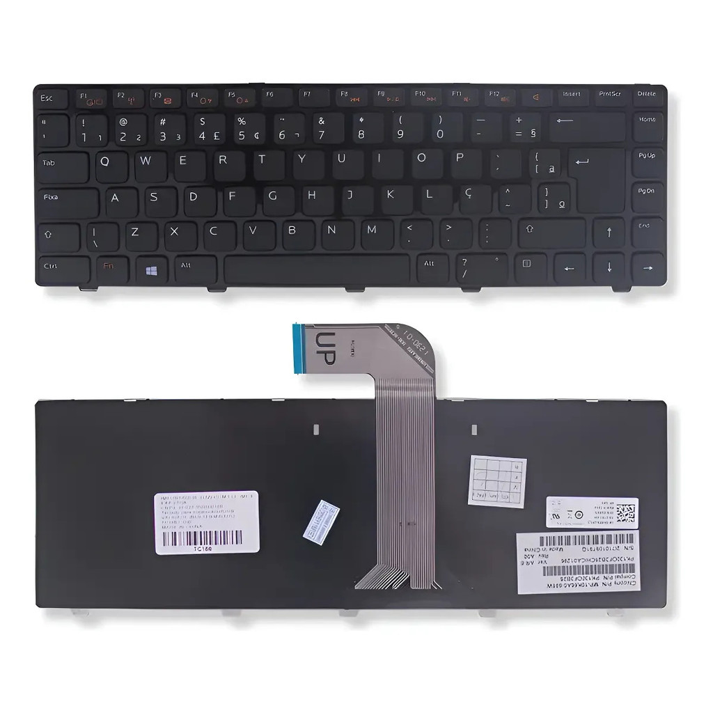 Teclado Notebook Dell Inspiron 14r N4110 N4050 Abnt2