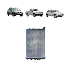 RADIADOR GOL PARATY SAVEIRO 1.6 1.8 2.0 SEM AR 1995 96 97 98 99 2000 01 02 03 04 05 06 07 08
