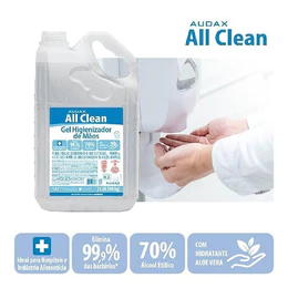 Álcool em Gel 70% All Clean Audax 5l