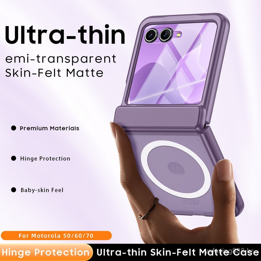 Capa De Telefone Para Motorola Razr 70 2026 Moto 60 50 5G Duro Transparente Dobr