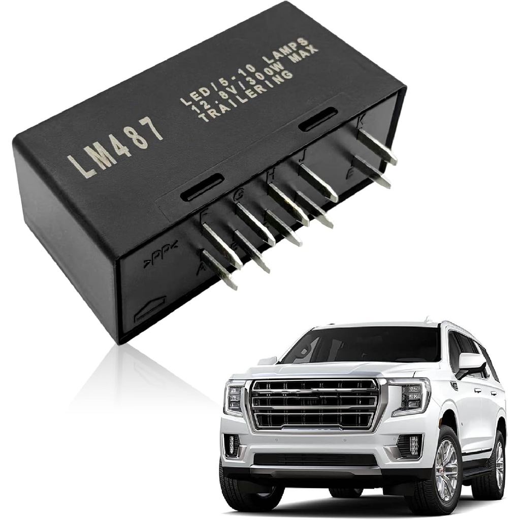 Relé de Pisca LED para Substituição de Sinalizador de Direção #   15231201 LM487 15764135 10383321 Interruptor de Sinali
