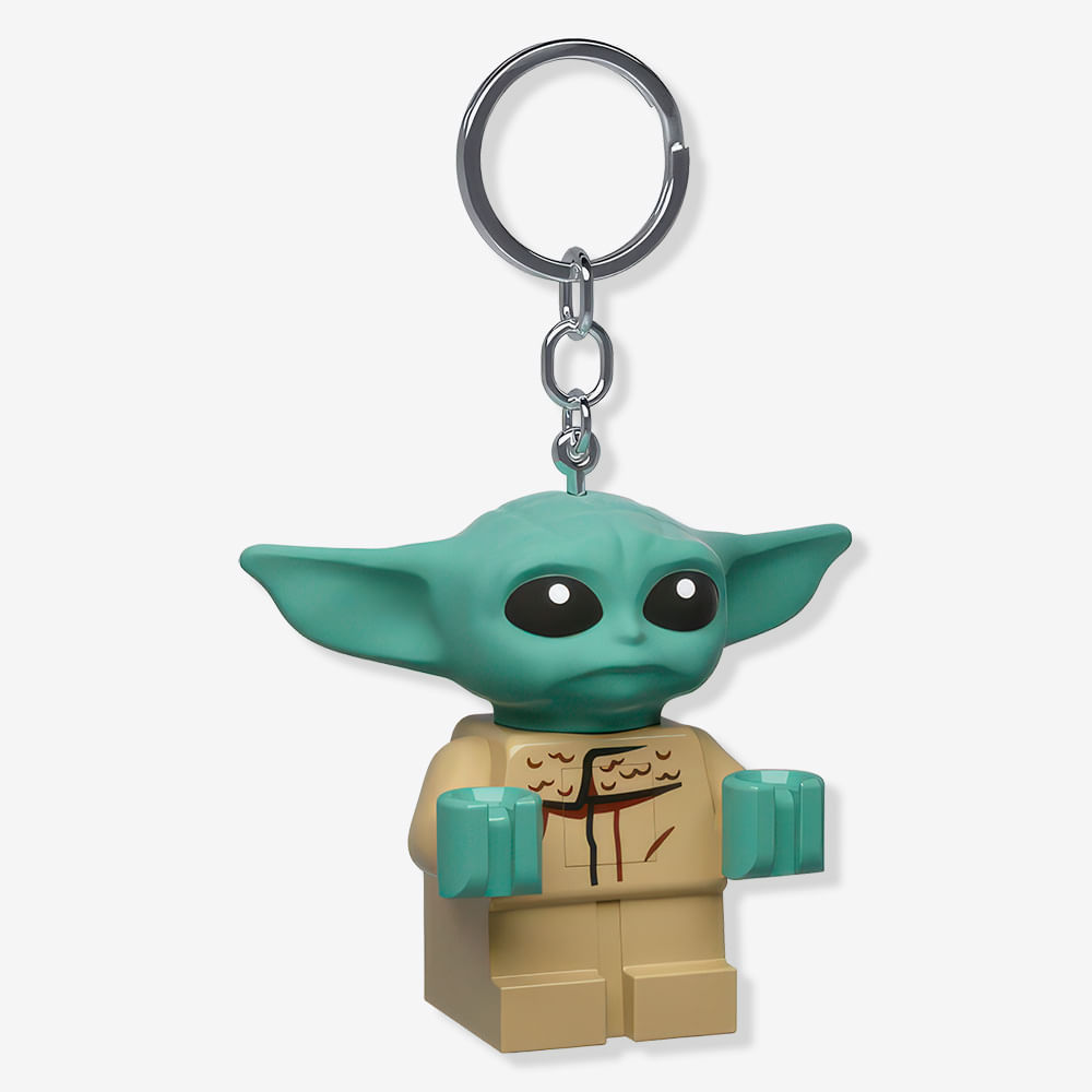 Chaveiro Lego com Lanterna Grogu Baby Yoda Star Wars – Lego