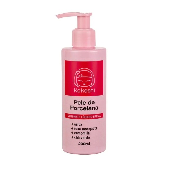 Sabonete Liquido Pele de Porcelana Kokeshi 200 ml