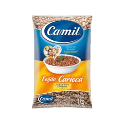 Camil Feijão Carioca Pacote 1kg