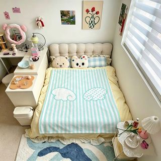 Cobertor de flanela listrado com asas de anjo Cobertor térmico Soft Nap Cobertor de lazer de sofá Quarto Dormit