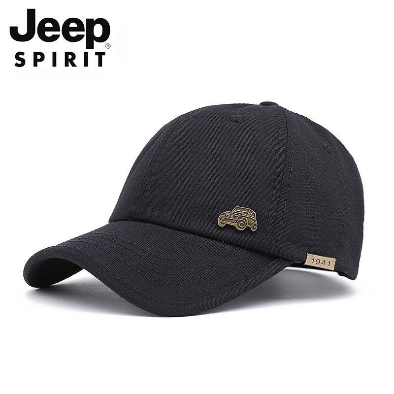 Jeep SPIRIT Jeep Moda Masculina Mulheres Boné de Beisebol de Algodão Puro Esportes Ao Ar Livre Lazer Chapéu de Sol Outon