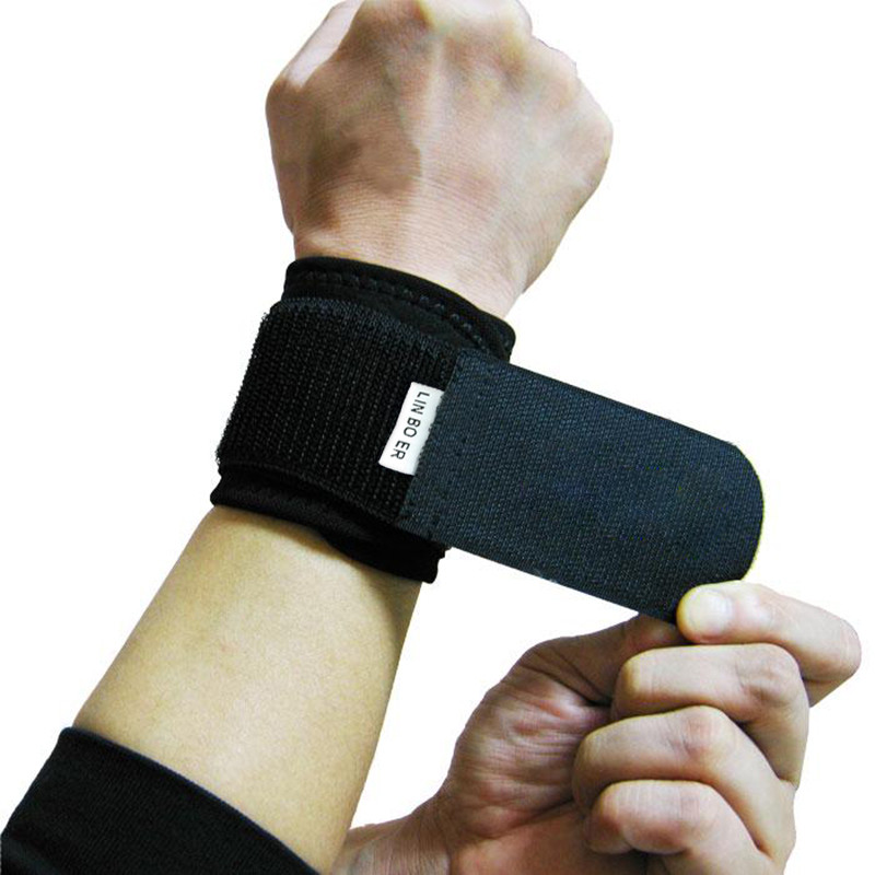 Pulseira esportiva unissex Fitness dedicada Anti-entorse Badminton basquete conjunta pulseira profissional Trai