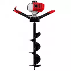 Perfurador de Solo a Gasolina 65cc Broca 200x800mm