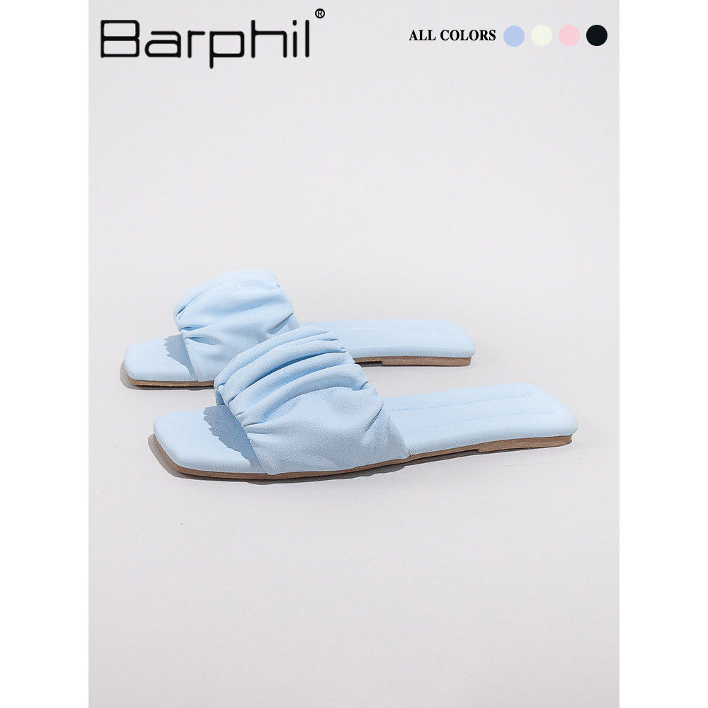 Barphil exterior usar sandálias chinelos femininos 2026 verão novo estilo moda antiderrapante respirável francês Flip-Fl