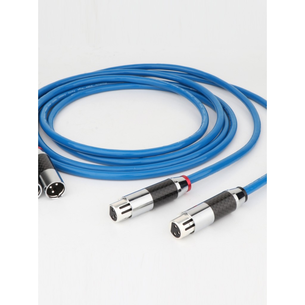 Áudio de febre de letras banhado a prata de quatro núcleos Preffair com blindagem de áudio XLR Balance Line XLR Plug