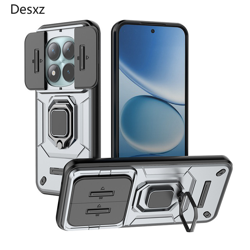 Capa Magnética Para Xiaomi Poco M6 M7 M8 F5 F6 F7 Pro F7 Ultra Suporte De Anel D
