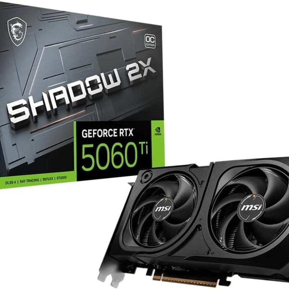 PLACA DE VIDEO RTX 5060 TI SHADOW 2X 912-V535-029