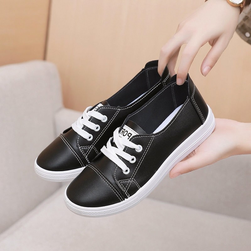 Primavera verão novo estilo sapatos brancos estudantes do sexo feminino versão coreana confortável All-Match leve sapato