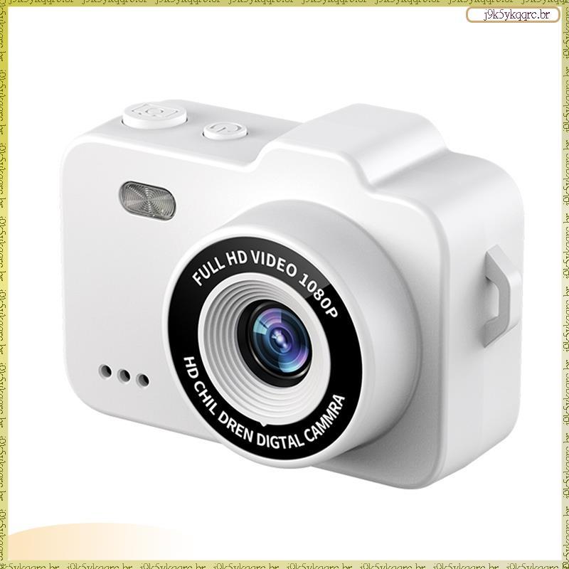 [Elqn] Câmera Digital Ultracompacta 1080P Micro Chaveiro Estilo Colar-Bolso Vlog Filmadora Branca