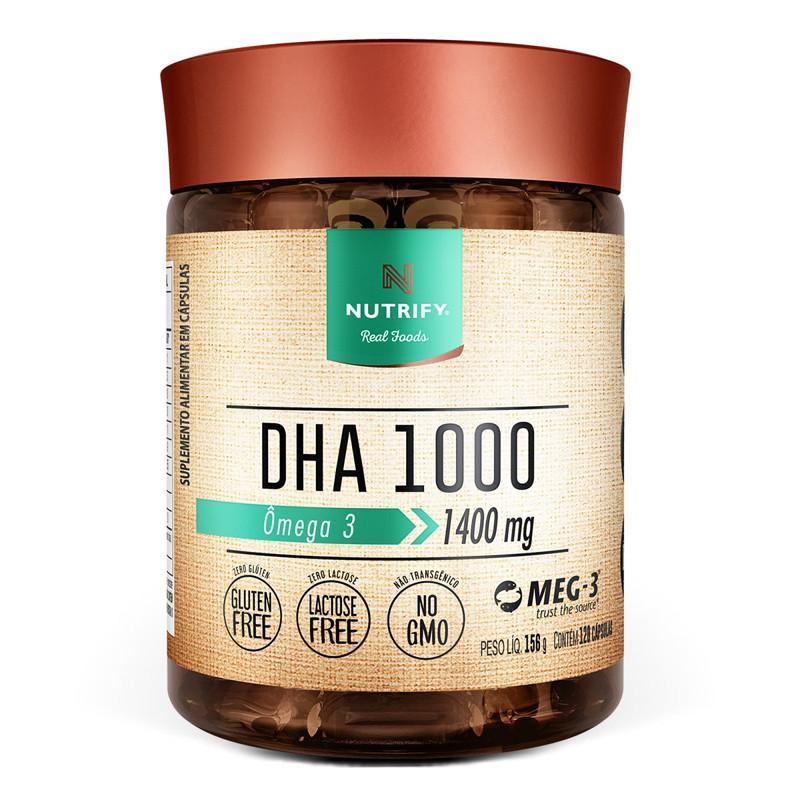 DHA 1000 - Ácidos Graxos Ômega 3 Nutrify