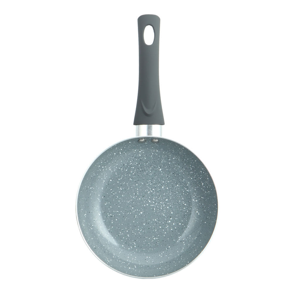 Frigideira Cerâmica Cazza Cinza 24cm