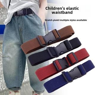 Produtos de compra Cintos infantis, cintos de calças ajustáveis para meninos, cintos para meninas, estudantes, meia-idad