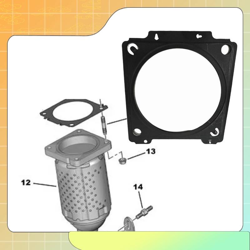 Vedação Do Suporte De Escape Da Junta Tubo Carro 170933 Para 1007 206 207 307 C2 C3 C4 Acessórios