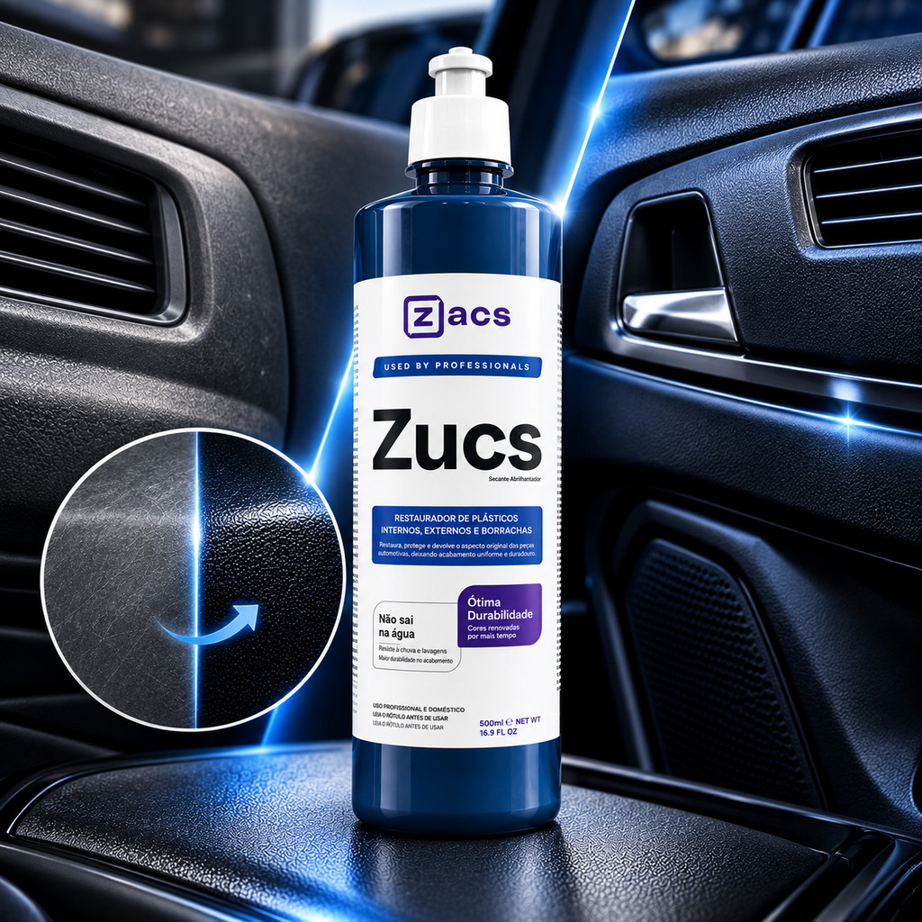 Zucs Restaurador De Plasticos Borrachas Interno Externo Zacs