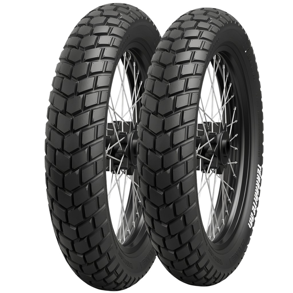 PAR PNEU 90/90-19 + 110/90-17 TERRABITE EUROGRIP Shineray XY150GY NXR Bros XRE 190 XTZ 150 Crosser TDM 225 Traxx Fly 150