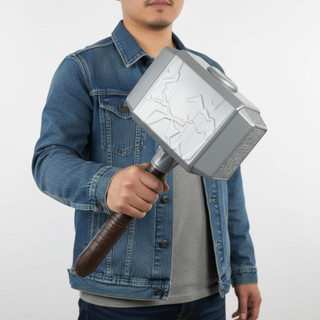 Martelo Gigante Do Herói Thor 40 Cm - Brinquedo P/ Crianças PROMOÇÃO