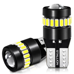 Par Lâmpadas Pingo T10 Projetor Stallion 6000k 19 Led Canhão de Luz Meia Luz