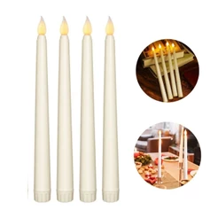 Kit 12 Velas De LED Palito Eletrônica 21,5cm Decoração Festa Casamento Jantar