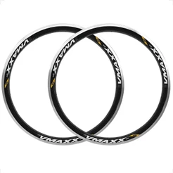 Par Aro folha roda Vzan 20 Aero Vmaxx V-brake 36 Furos Sem Ilhos Bicicleta Bike Freeride