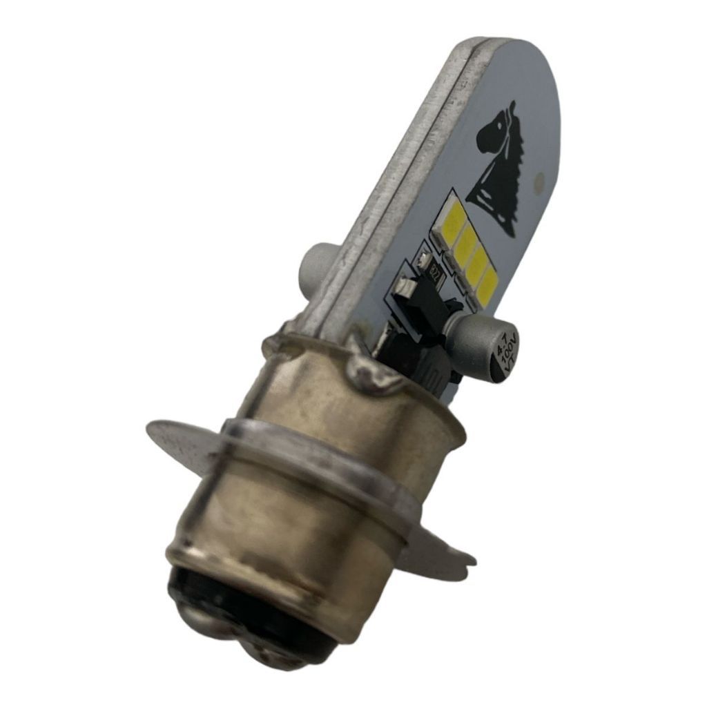 Lâmpada Farol Led Biz 125 Biz 100 Pop100 Bros 09/12 M5 Stallion Cavalinho — imagem 2 de 2