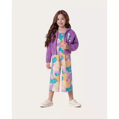 Jaqueta Infantil Menina A Pequena Sereia Disney Em Moletom Malwee Kids