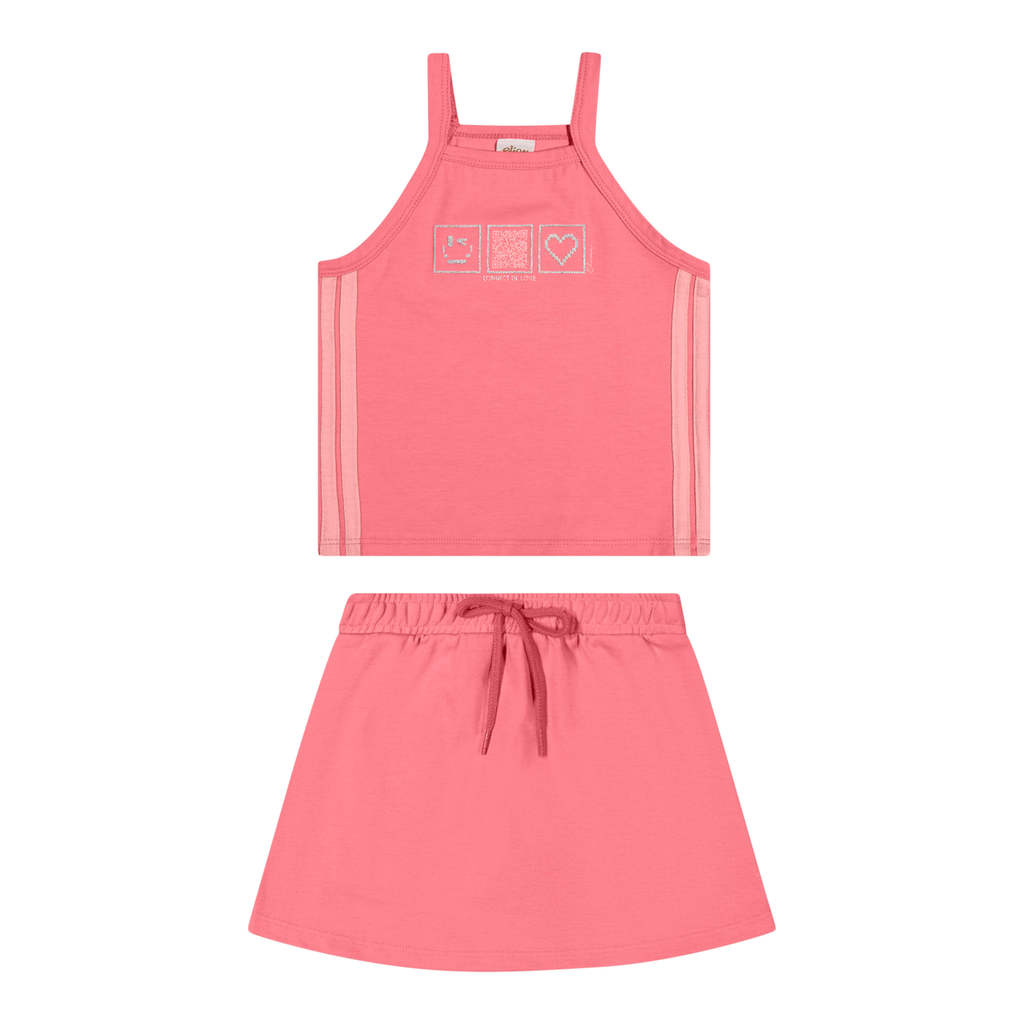 Conjunto Infantil Menina Interativo Elian Rosa — imagem 2 de 2