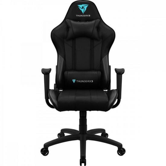 Cadeira Gamer ThunderX3 EC3 Preta Escritório Ergonômica Reclinável