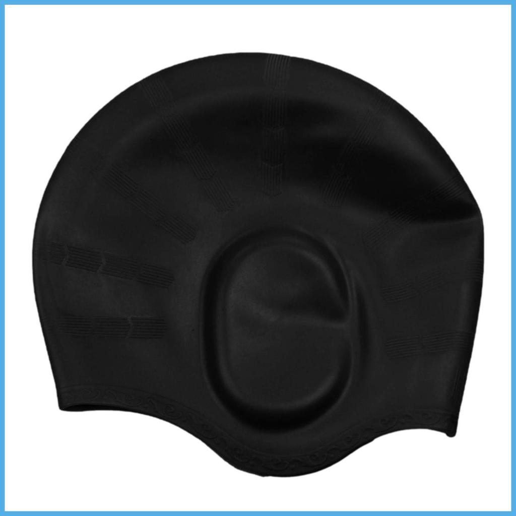 Toucas De Natação Para Mulheres , Silicone , À Prova D'água , Macio , Extensível De Rasgos , Design De Touca Crianças hu