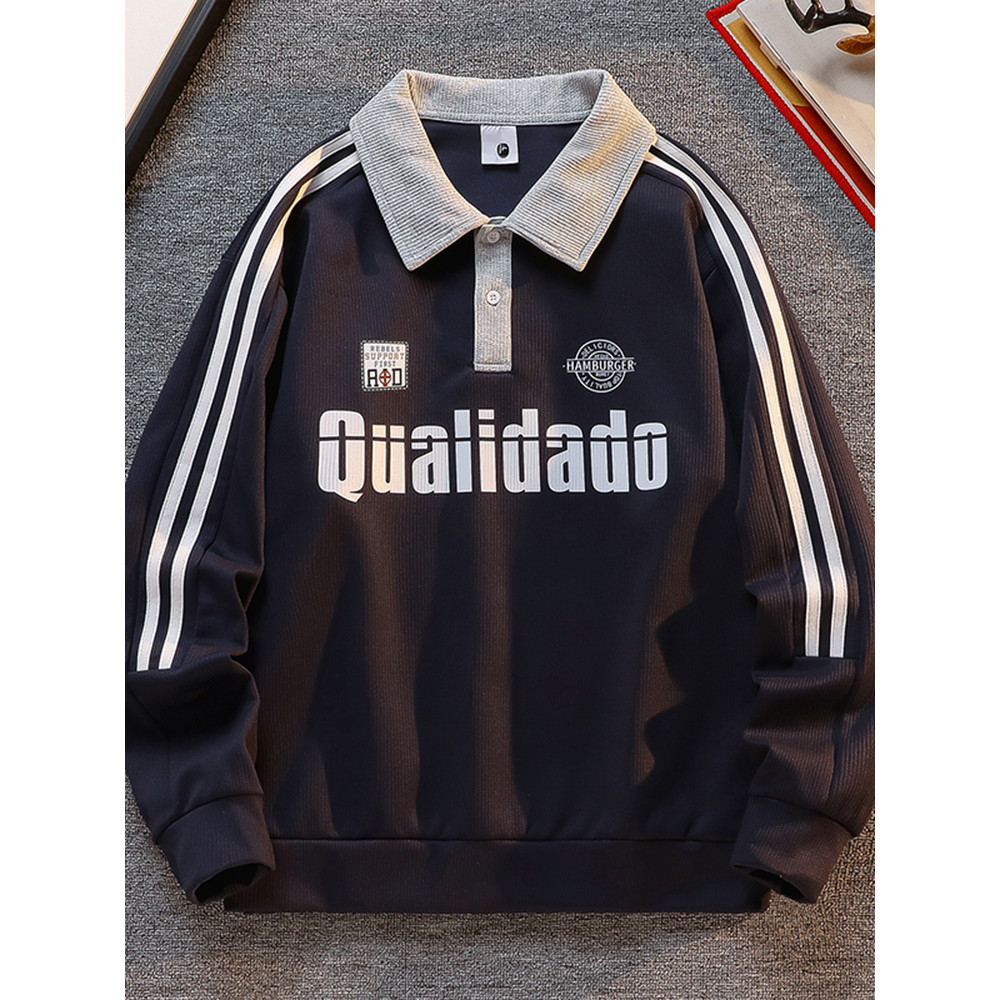 Primavera outono moletom de manga comprida meninos estudantes do ensino médio Casual esportes camiseta adolescentes gran