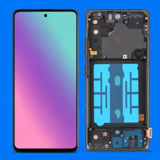 Display Completo Lcd Touch Aro Preto Samsung Galaxy A51 A515f Tela Original Alta Definição Fácil Instalação Qualidade