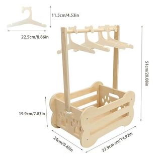 Cabide especial para cachorro, cabide de chão Vertical para crianças, guarda-roupa de bebê