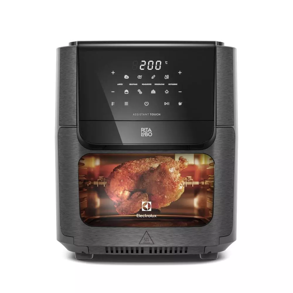 Air Fryer Oven Electrolux por Rita Lobo 12L Digital Grafite Experience 1700W (EAF90)