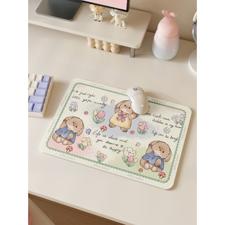 Bonito atmosfera Mouse pad Desktop menina ins estilo pulseira jogos portátil teclado
