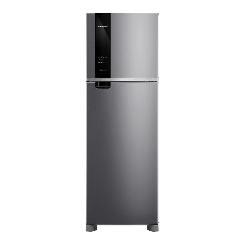 Geladeira Brastemp Frost Free Duplex 415 Litros cor Inox - BRM52MK