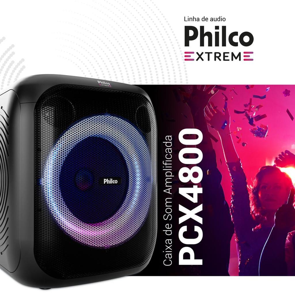 Caixa de Som Philco Extreme Flash Lights 380W PCX4800 · foto 2