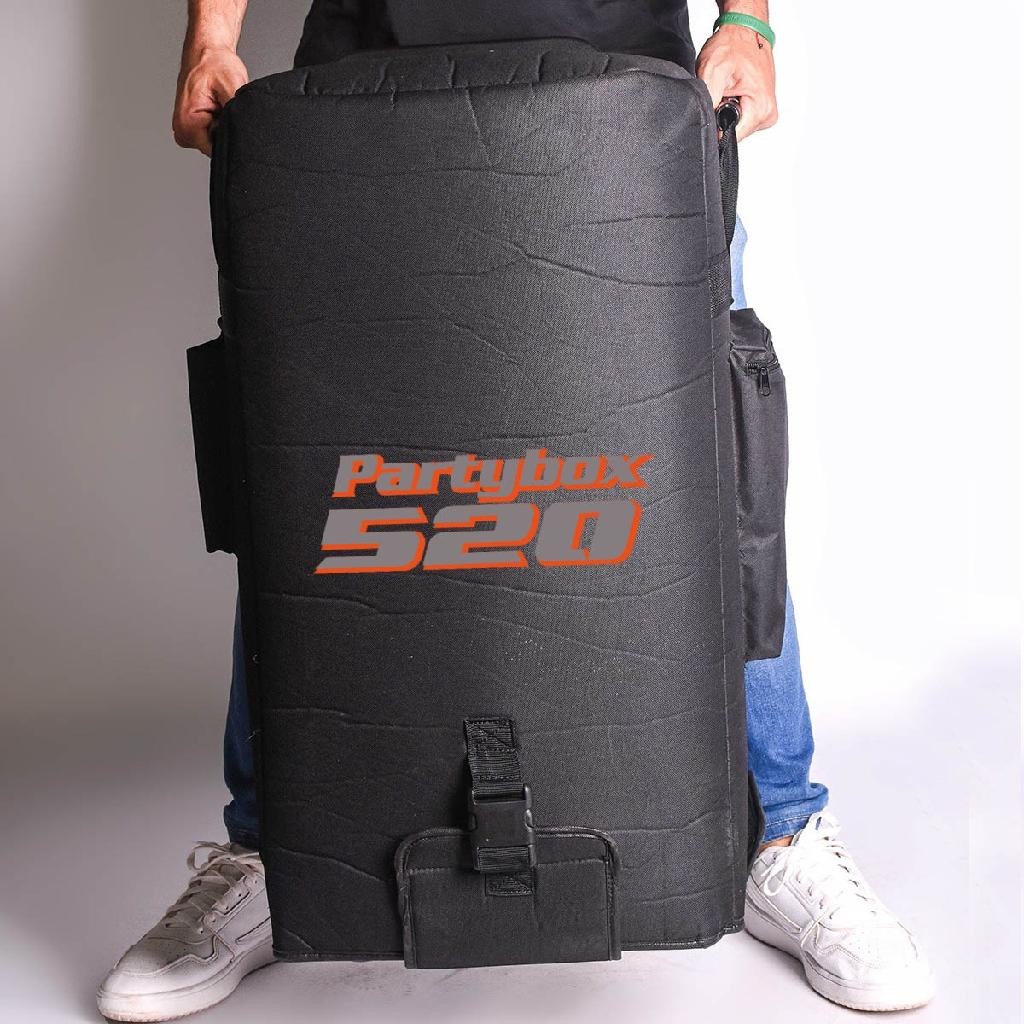 Bolsa Case Capa P/ Jbl PartyBox 520 Bolso Alça Resistente