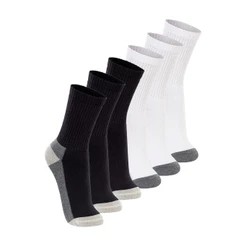 Kit com 6 Pares de Meias Esportiva Cano Longo Lupo 3250-002 Colorido