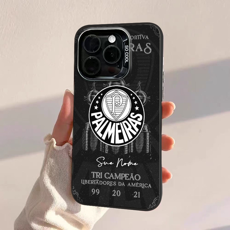 Capinha de personalizada Palmeiras para iPhone 11 normal 13 x xr xs max 12 14 15 16 pro max 16 Plus capinha anti impacto em Oferta na Shopee