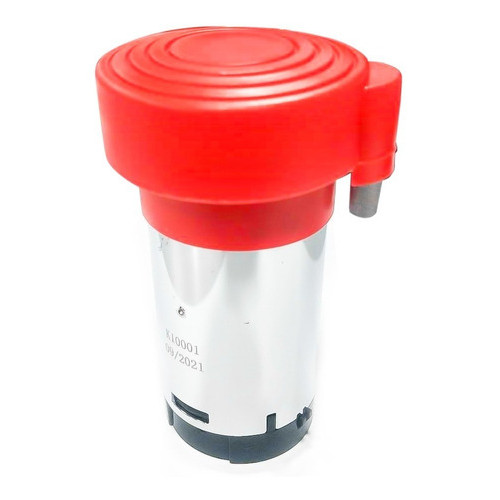 Motor Compressor de Ar Para Buzina Cromado 12v Universal