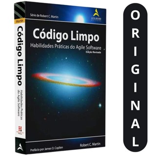 Livro Código Limpo | Técnicas Essenciais para Profissionais de Software Ágil – Robert C. Martin em Oferta na Shopee