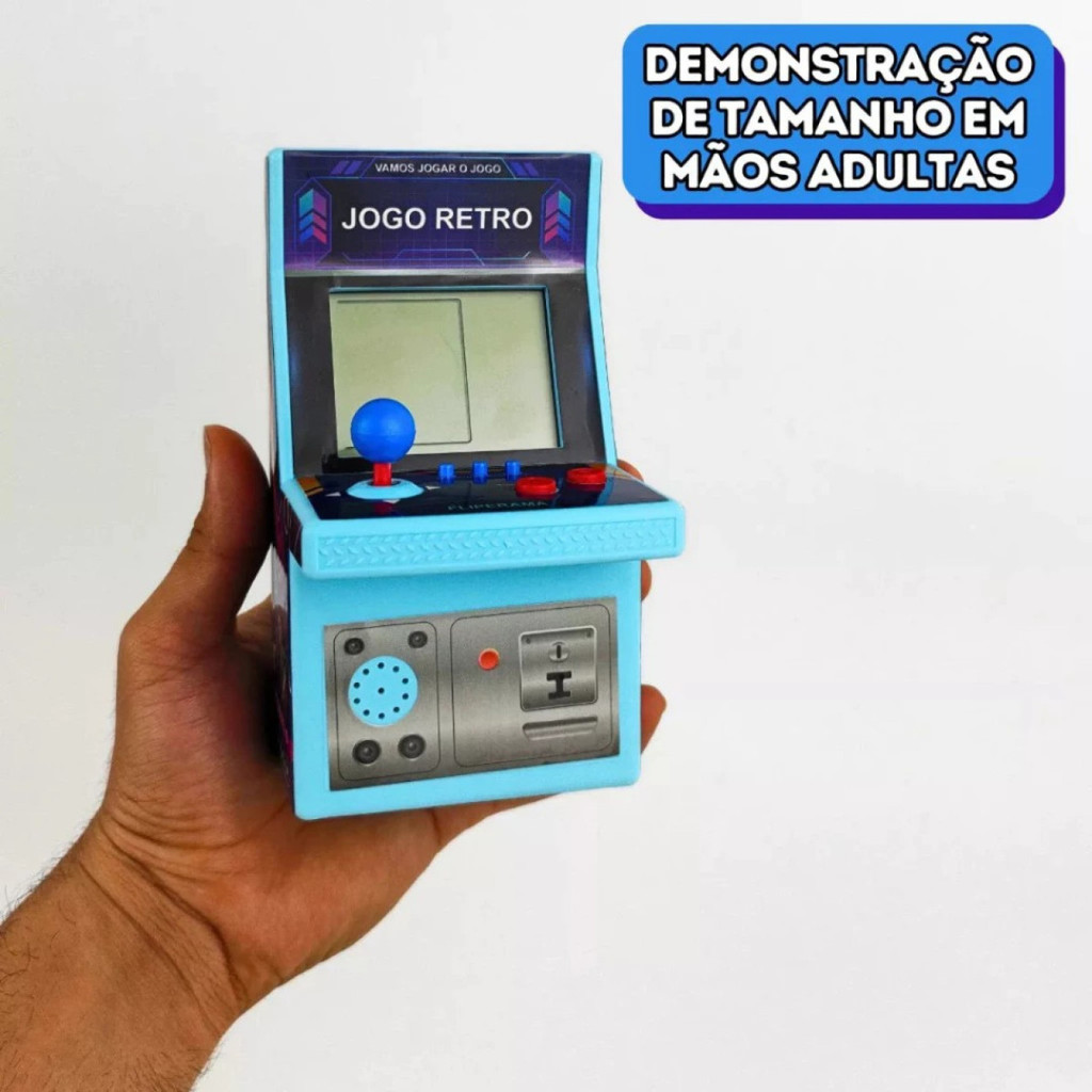 Mini Game Retrô Portátil (Brick Game): O Clássico Tetris