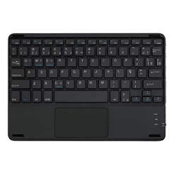 Teclado Sem Fio Bluetooth Com Touchpad Integrado para tablets, laptops, celulares, etc.