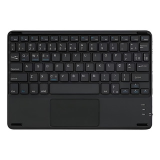 Teclado Sem Fio Bluetooth Com Touchpad Integrado para tablets, laptops